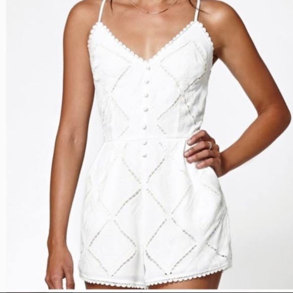 Kendall & Kylie White Romper